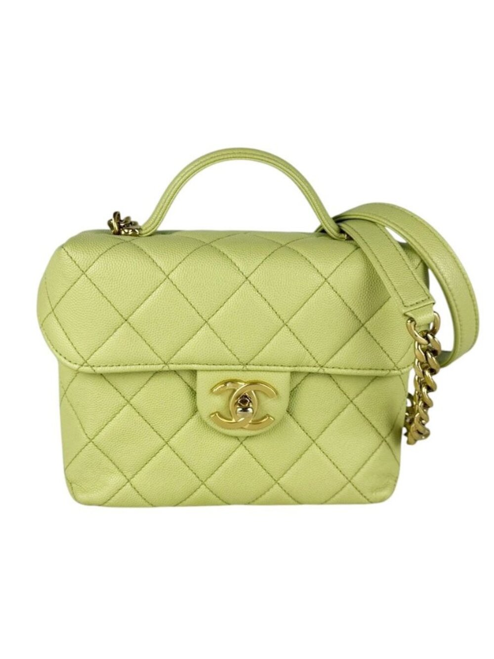 Chanel Shoulder Bag Yellow